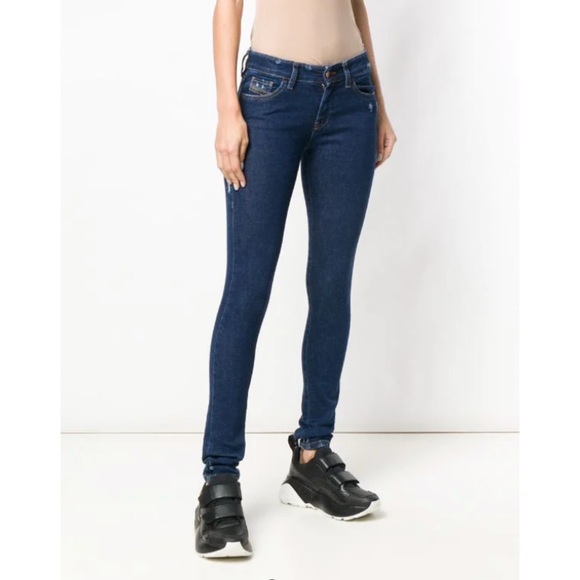 Diesel SLANDY 084ZA Distressed Jeans NWT - Picture 3 of 14